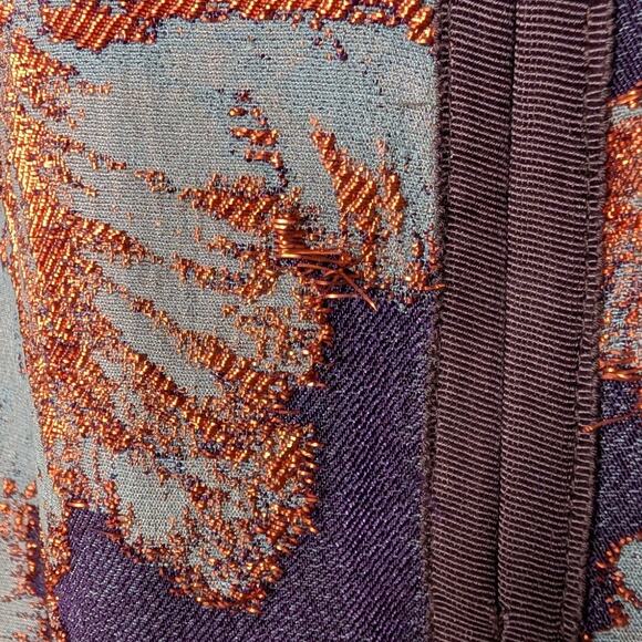 Byron Lars Talma Brocade Sheath Dress Embellished Sleeveless Sz 4 Anthropologie - Picture 10 of 12